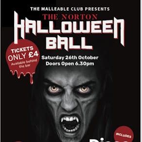 Halloween Ball - Tickets on sale behind the bar