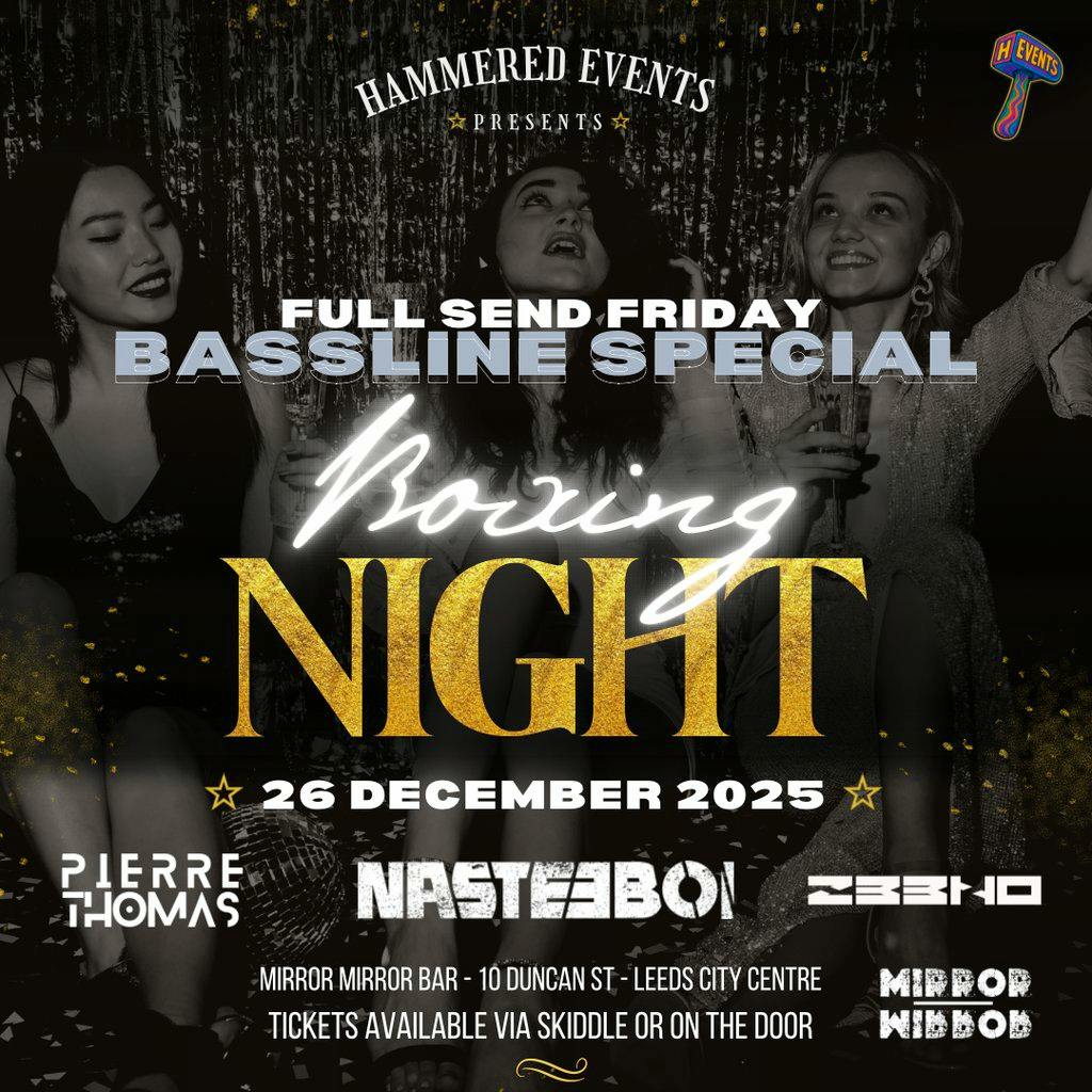 Full Send Friday Boxing Day Special at Mirror Mirror