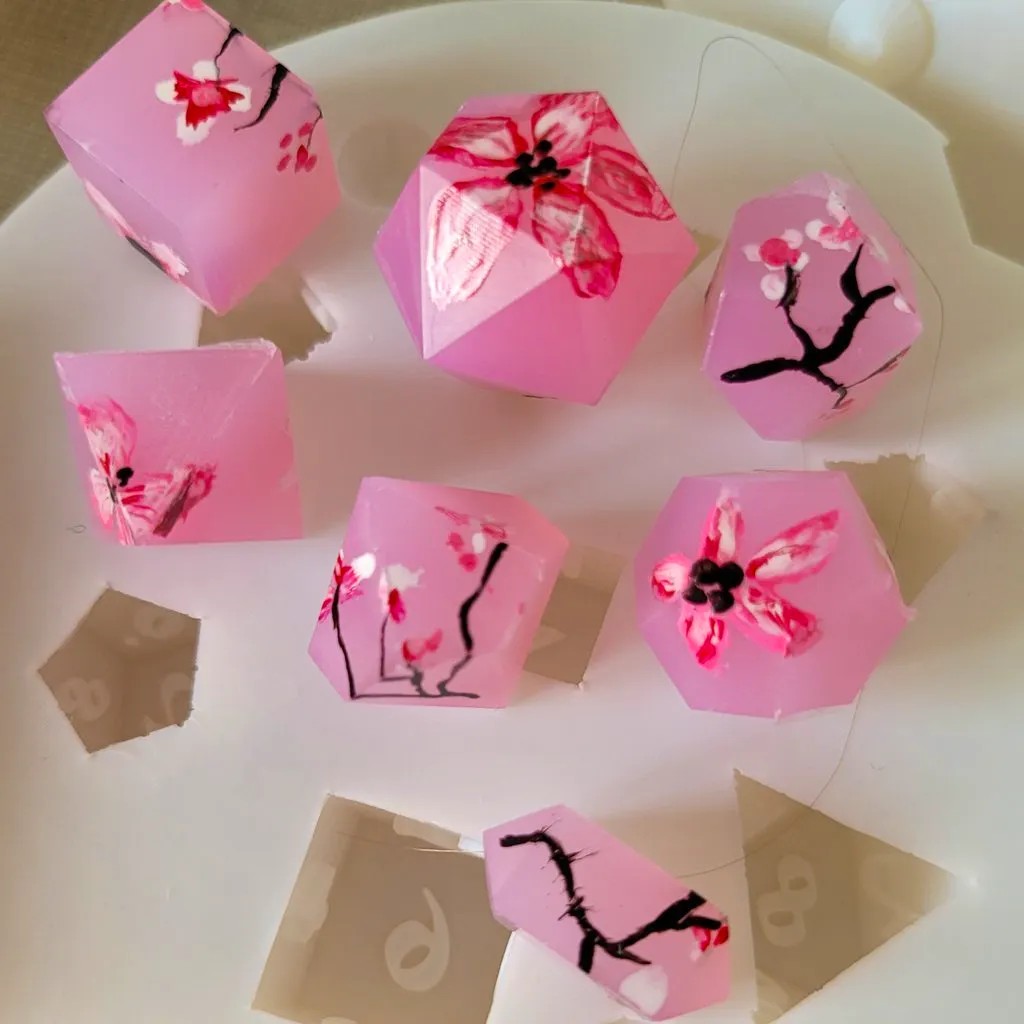 Dice Customisation Workshops at Ancient Robot Workshop