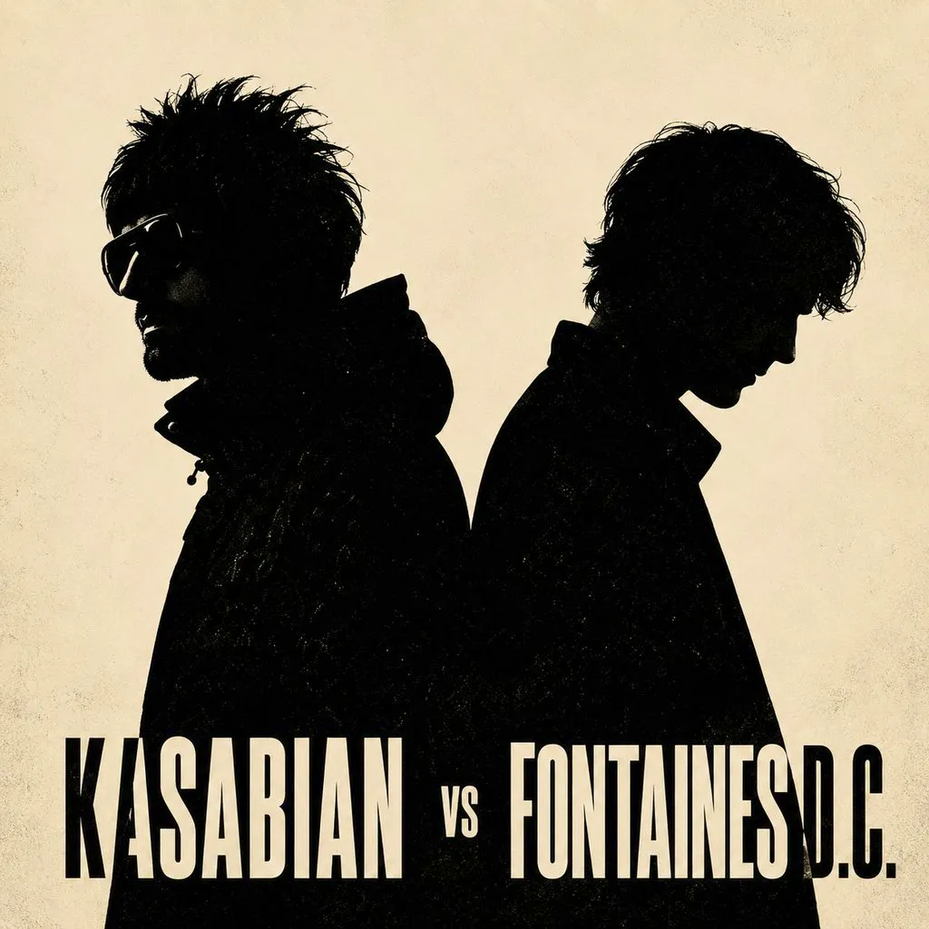 Kasabian vs Fontaines D.C. performed LIVE in Liverpool at Camp And Furnace