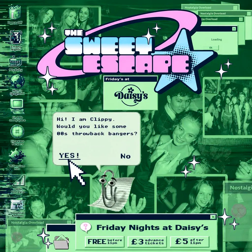 Sweet Escape - Every Friday At Daisy's at Daisy's Bristol