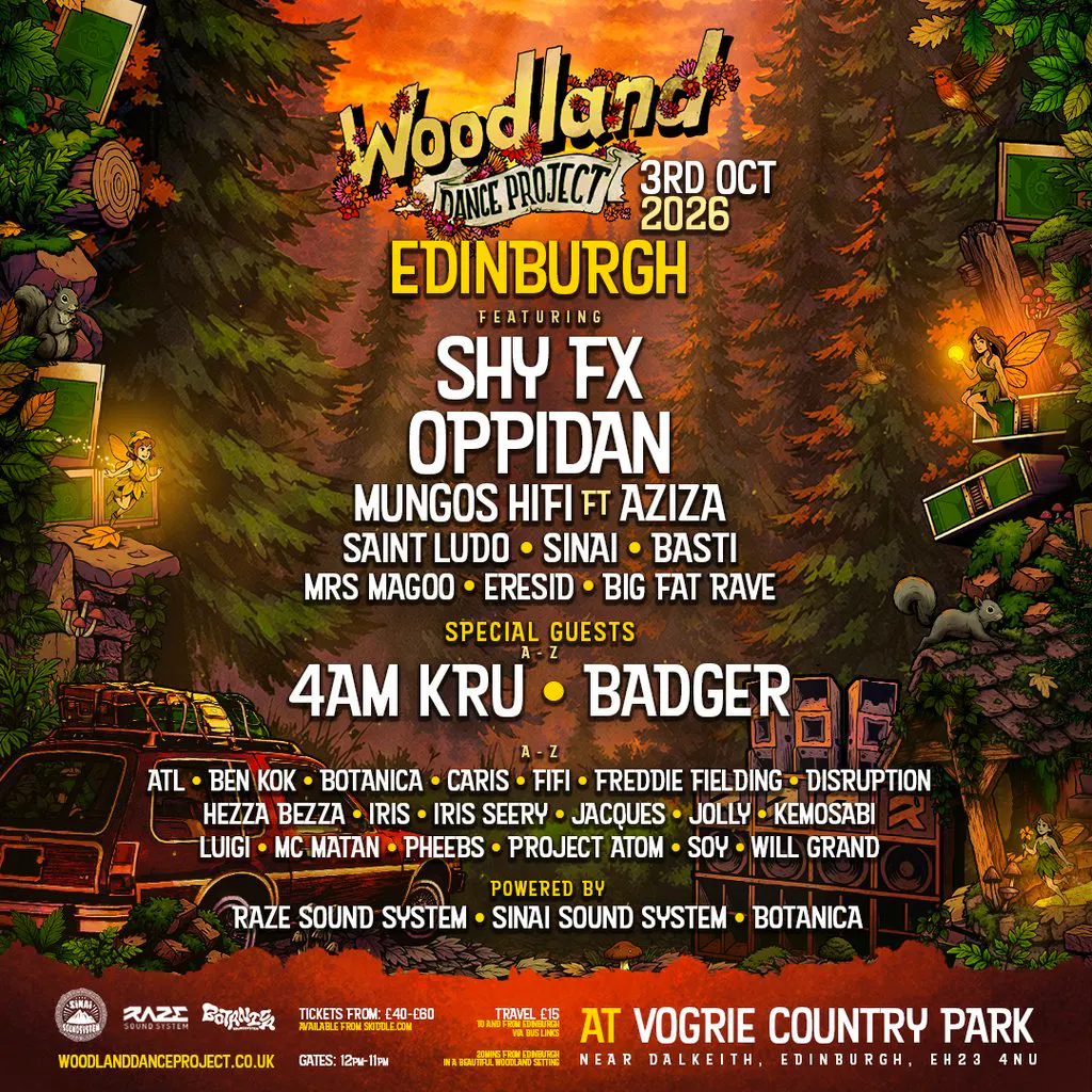Woodland Dance Project - Edinburgh 2026 at Vogrie Country Park