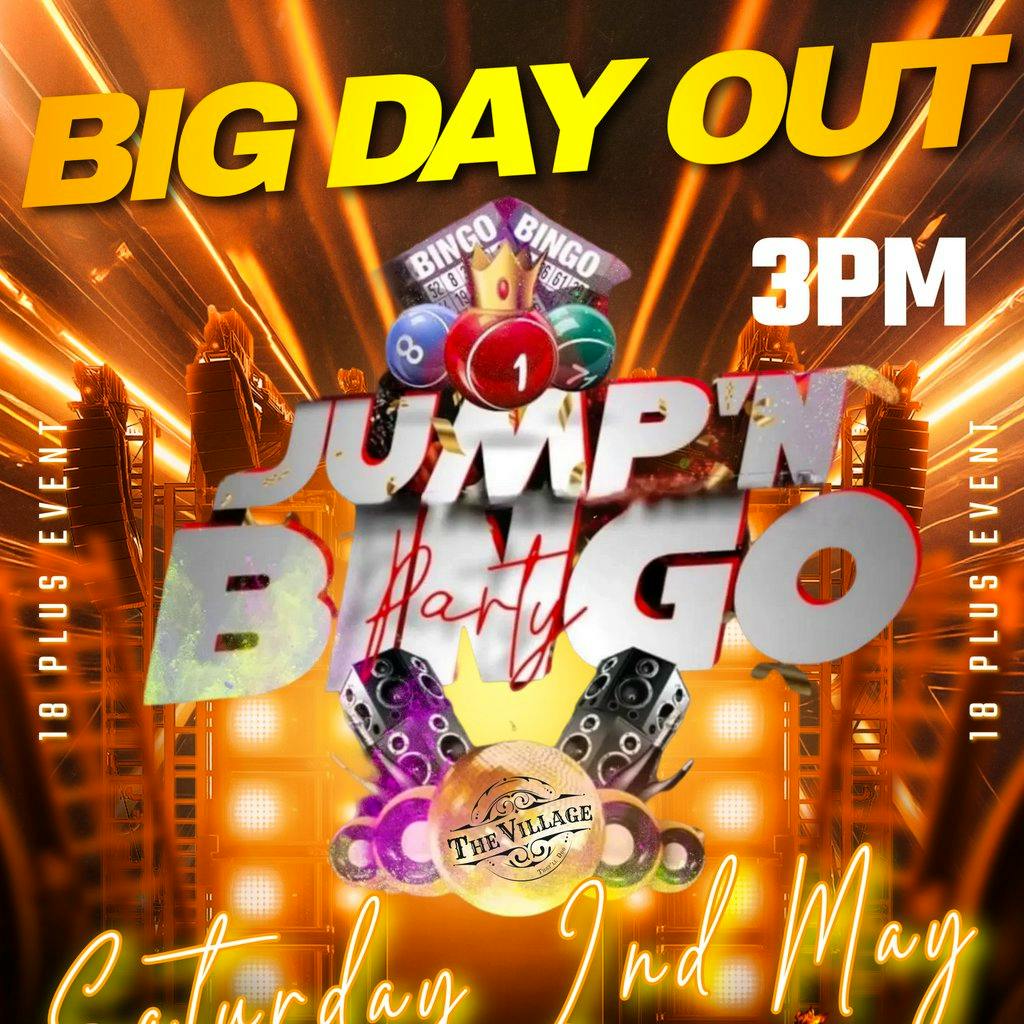 Jump'N Bingo Day Party Special at The Village East Calder