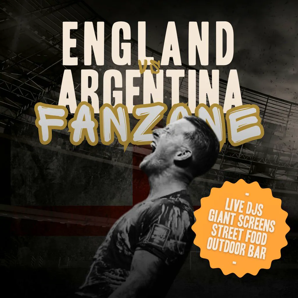 England vs Argentina | World Cup Semi-Final Fan Zone at The Royal Sutton Coldfield