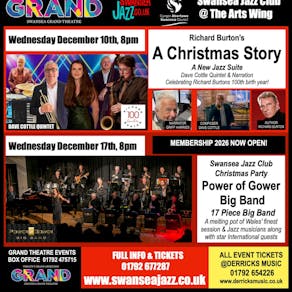 CHRISTMAS PARTY with POWER OF GOWER BIG BAND Arts WIng @Swansea