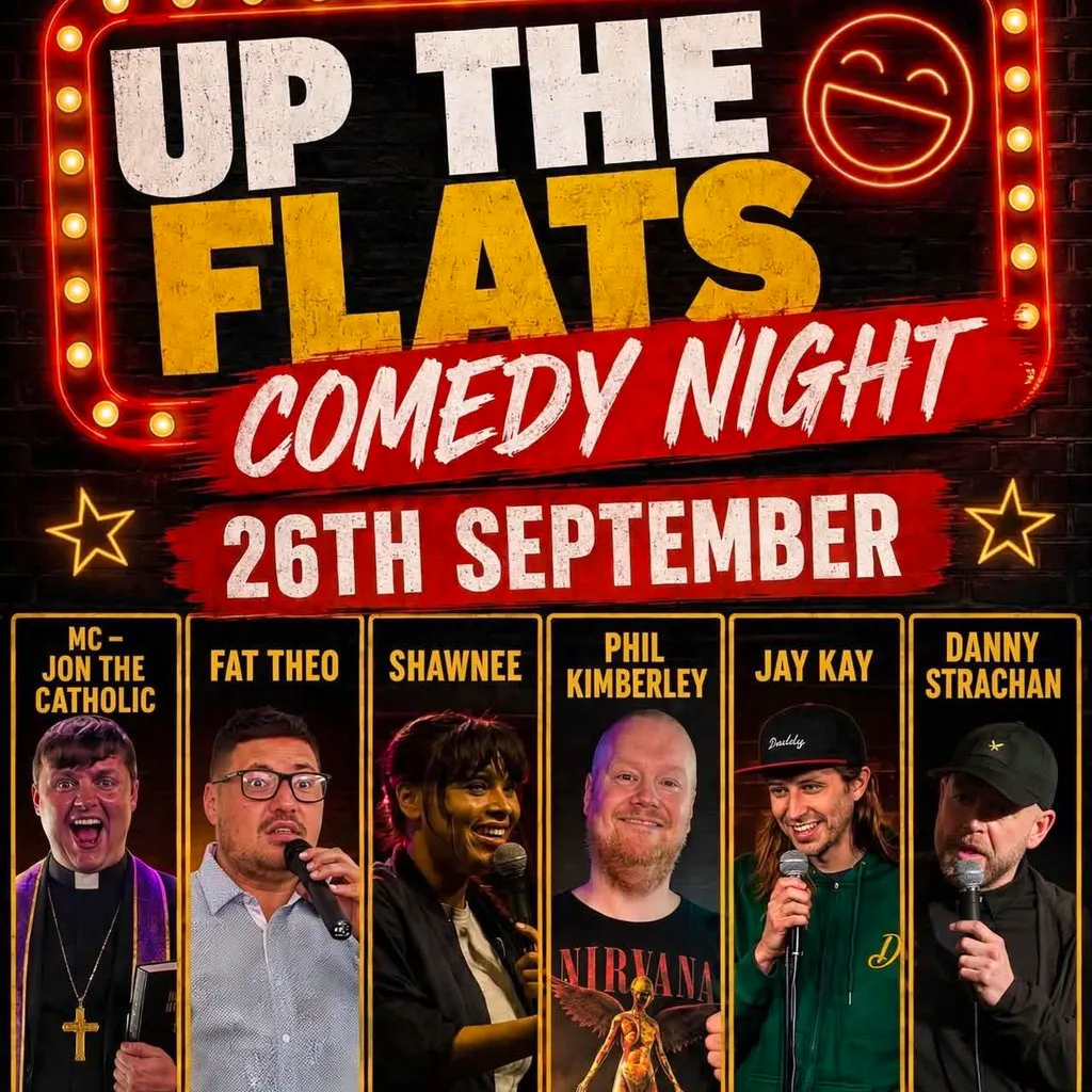 Silent Filter Entertainment presents: Up The Flats comedy night at Castle Vale Residents Association Club