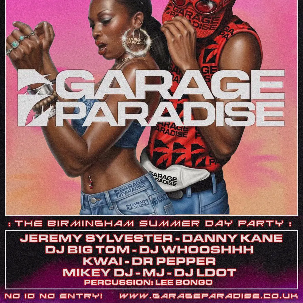 Garage Paradise - The Birmingham Summer Day Rave @ Drop Inn at Drop Inn Digbeth