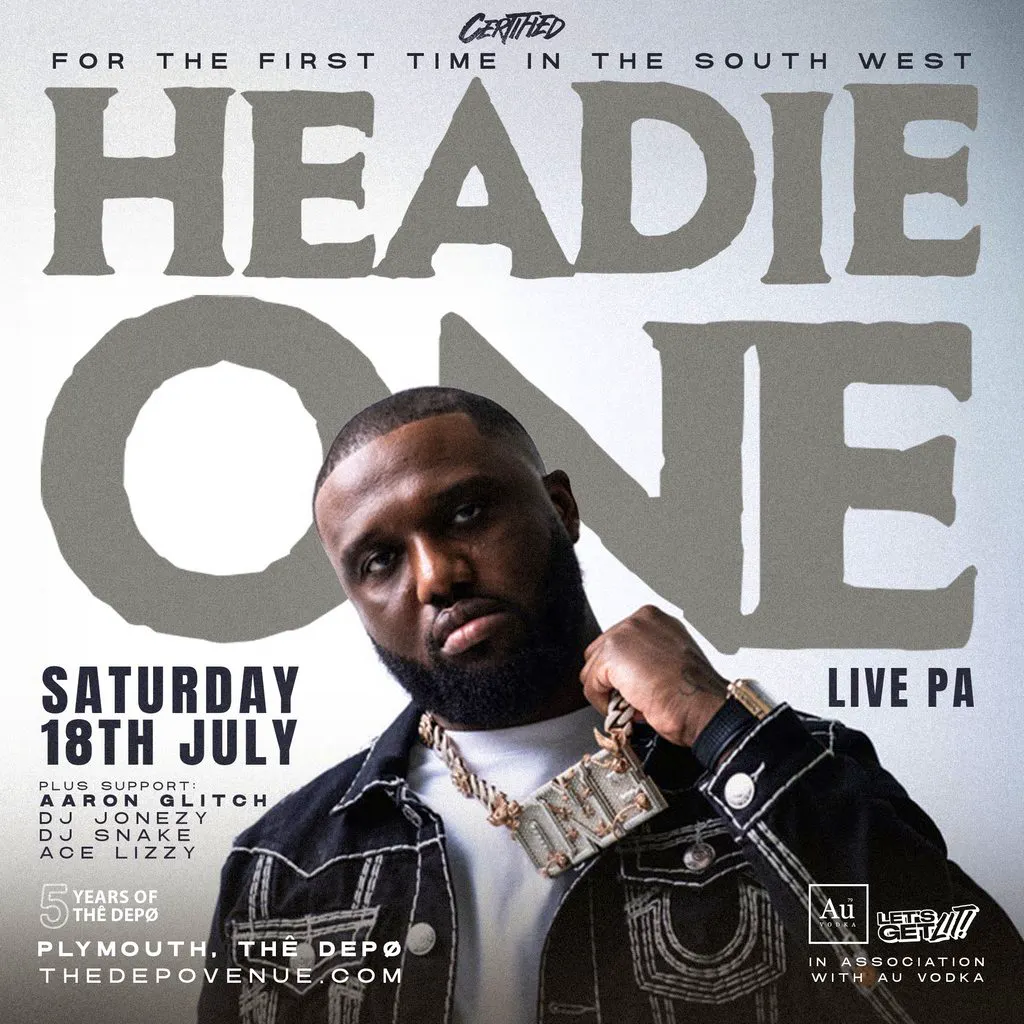 Certified presents: HEADIE ONE at THE DEPO