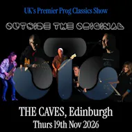 Outside The Original Prog Classics Show at The Caves, Edinburgh