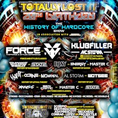 Totally Lost It - 20th Birthday - The History Of Hardcore Show at Rebellion Manchester.