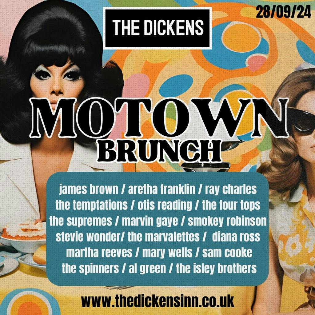 Tickets Motown Bottomless Brunch The Dickens Inn Middlesbrough