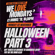 We Love Mondays: HALLOWEEN PART 3! at Tap N Tin