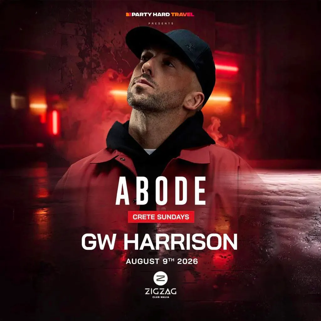 Abode Residency Malia with GW Harrison at ZigZag Club
