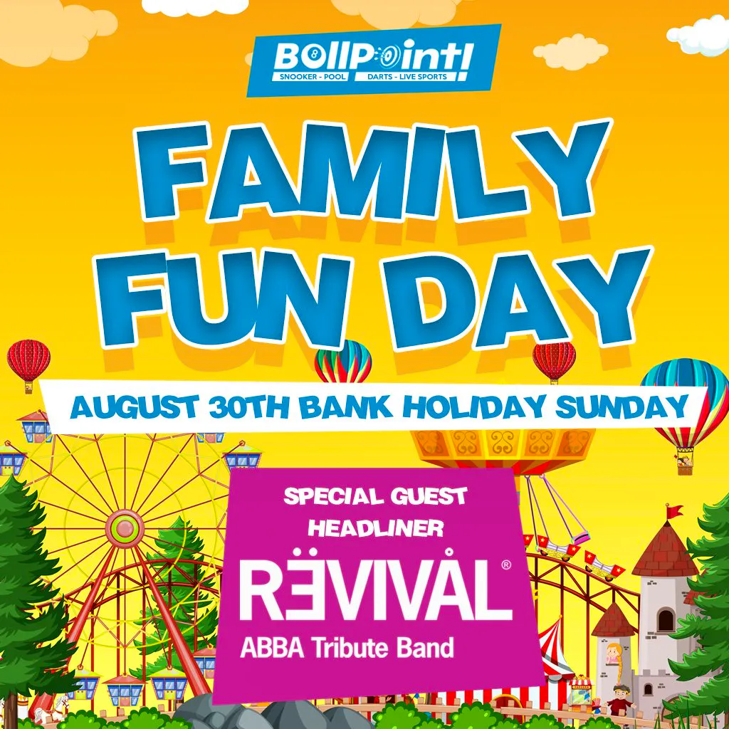 Family Fun Day @BallPoint! Bank Holiday at BallPoint Sports Bar