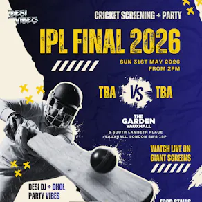 IPL 2026 FINAL Cricket Screening and Party