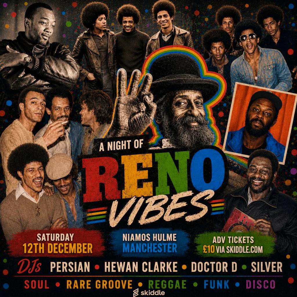 A night of RENO VIBES at The Nia Centre  NIAMOS