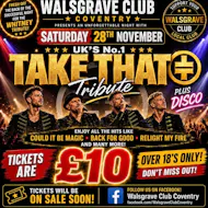 Take That Tribute show at The Walsgrave W.M.C