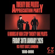 Twenty One Pilots Appreciation Party (London) at 93 Feet East
