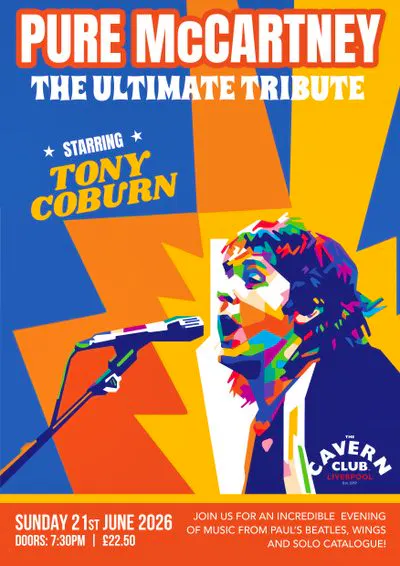 Tickets: Pure McCartney - Live in The Cavern Club's Live Lounge