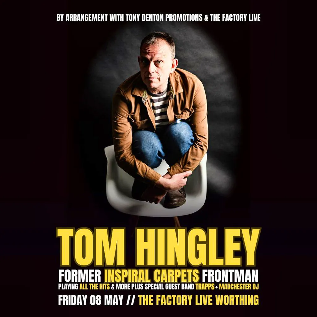 Tom Hingley (Ex Inspiral Carpets) at The Factory Live