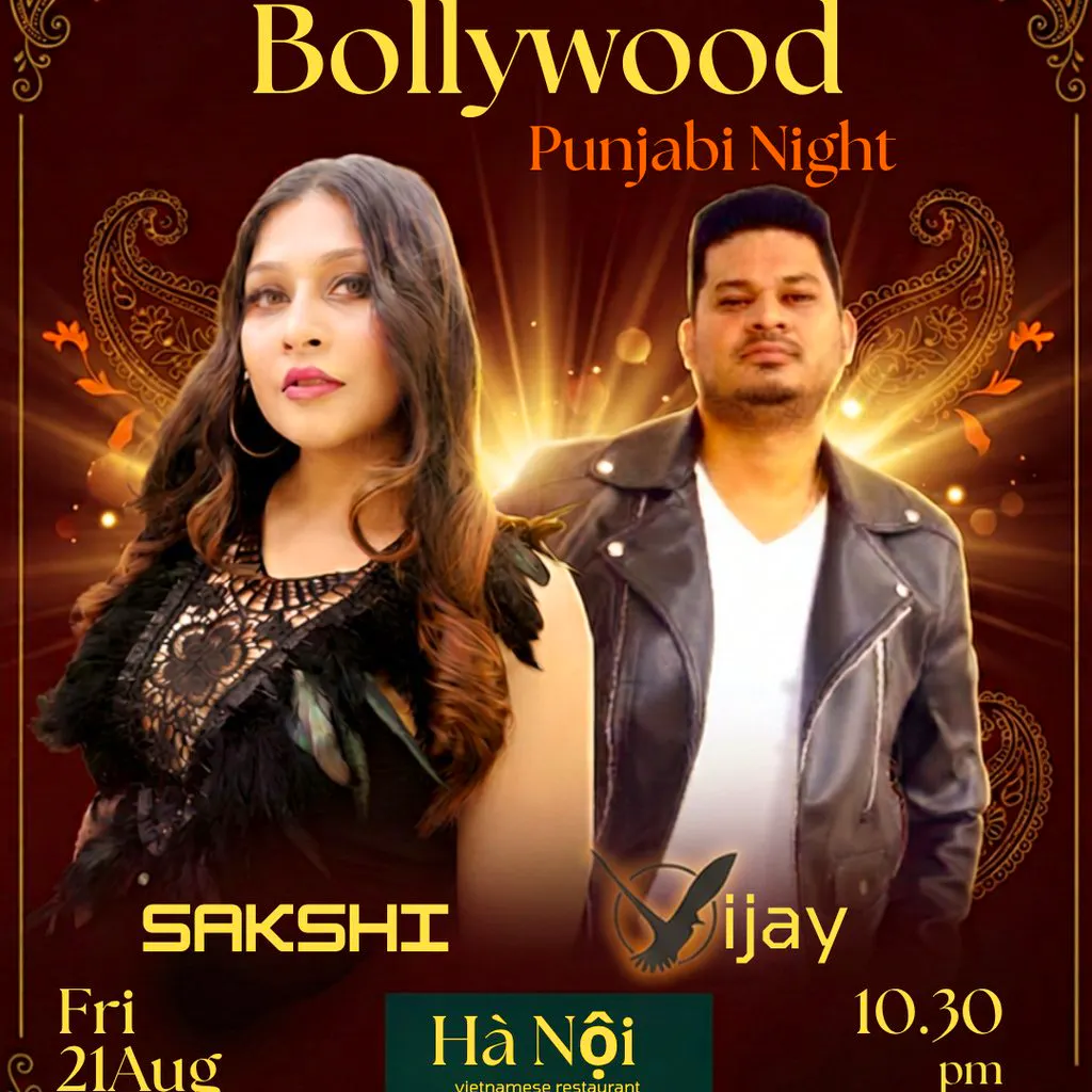 Bollywood Punjabi Night ft DJ Sakshi & Dj Viajy at Hanoi