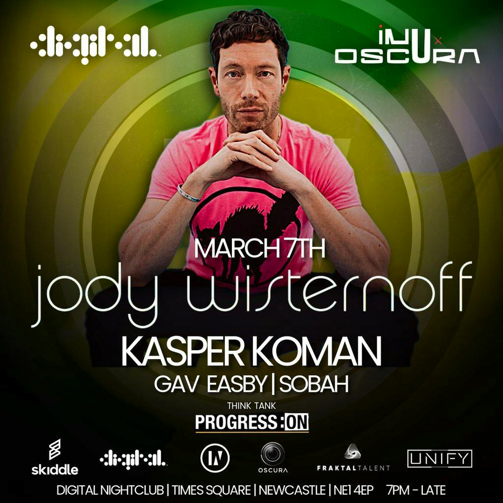 inU x OSCURA (Jody Wisternoff | Kasper Koman) at Digital Newcastle