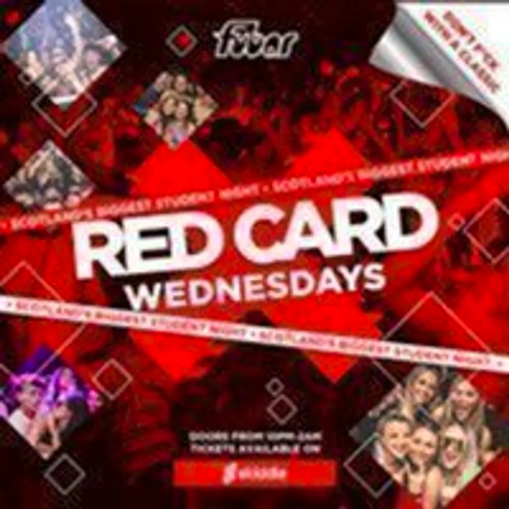 RED CARD Wednesday at Fubar