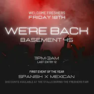 Reggaeton Freshers at Basement 45