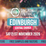 Gin & Rum Festival - Edinburgh - 2026 at Central Church
