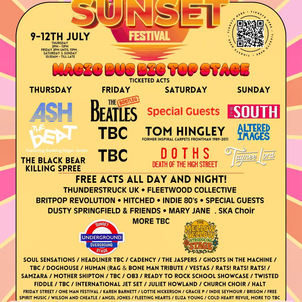 Gosport Sunset Festival 2026 at Walpole Park