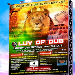LUV OF DUB ... Roots & Dub, May Session 2026