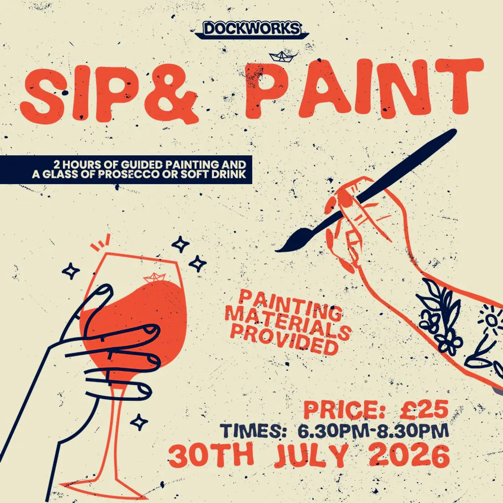 Dockworks Waterfront: Sip and Paint at Dockworks Waterfront