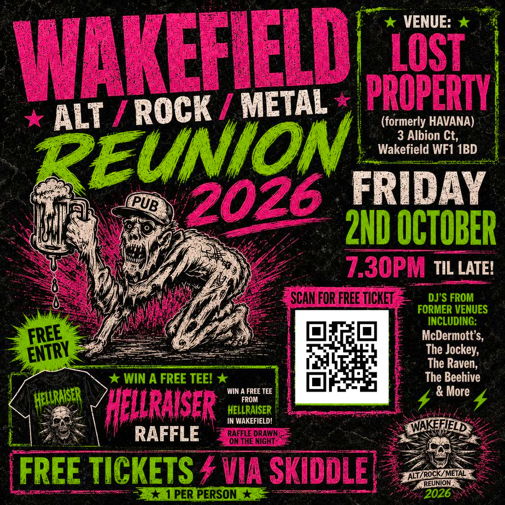 Wakefield ALT / ROCK / METAL Reunion 2026 at Lost Property