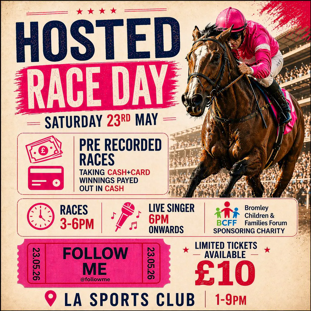 FollowMeXHostedRaceDay at LA Sports Club