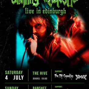 Johnny Majestic (US) at The Hive + RVMR + The TV Casualties (UK)