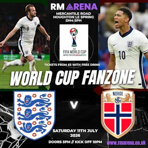 World Cup fanzone: England V Norway Quarter Final