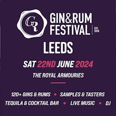 Gin & Rum Festival Leeds 2024 at The Royal Armouries