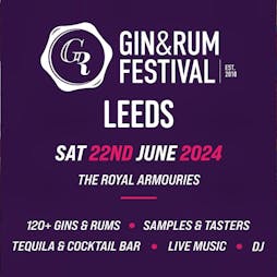 Gin & Rum Festival Leeds 2024 Tickets | The Royal Armouries Leeds  | Sat 22nd June 2024 Lineup