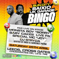 Sun City X Baixo UK Garage Bingo at Mecca Bingo Leeds Crossgates