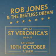 Rob Jones & The Restless Dream at St Veronicas Church Hall