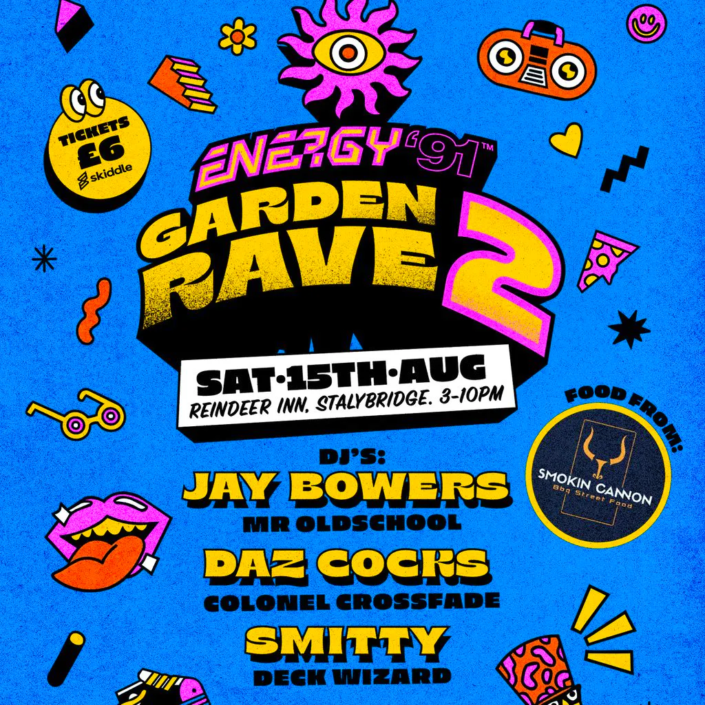 Energy 91 Garden Rave 2 at Reindeer Inn
