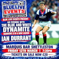 An Evening With Ian Durrant at Marquis Bar Shettleston