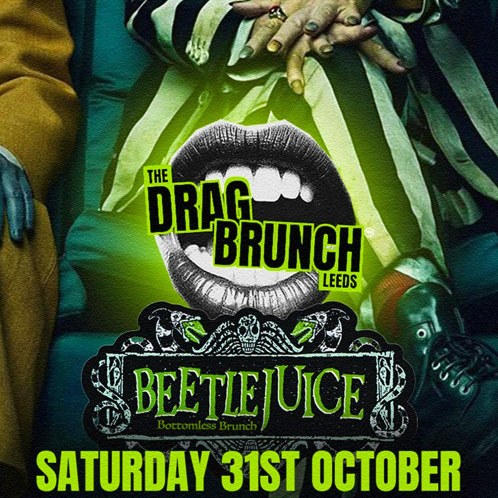 The Drag Brunch - Beetlejuice Halloween Bottomless Brunch at Bar Fibre