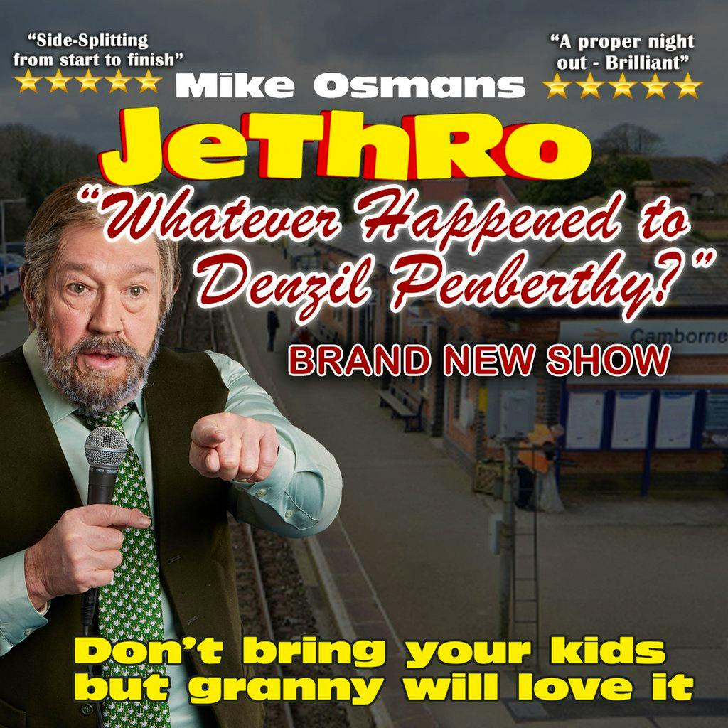 Mike Osmans JETHRO "Whatever Happened to Denzil Penberthy" at Babbacombe Theatre