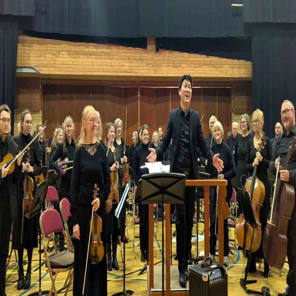 Westmorland Orchestra Scheherazade Concert at Kendal Leisure Centre, UK