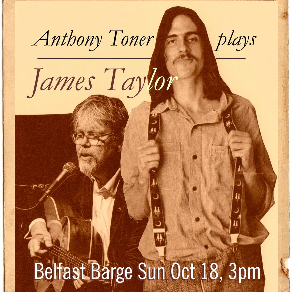 Anthony Toner Plays James Taylor at The Belfast Barge