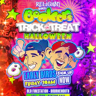 Religion Goes Bonkers: Trick or Treat - Halloween Day Time Rave at The Old Fire Station