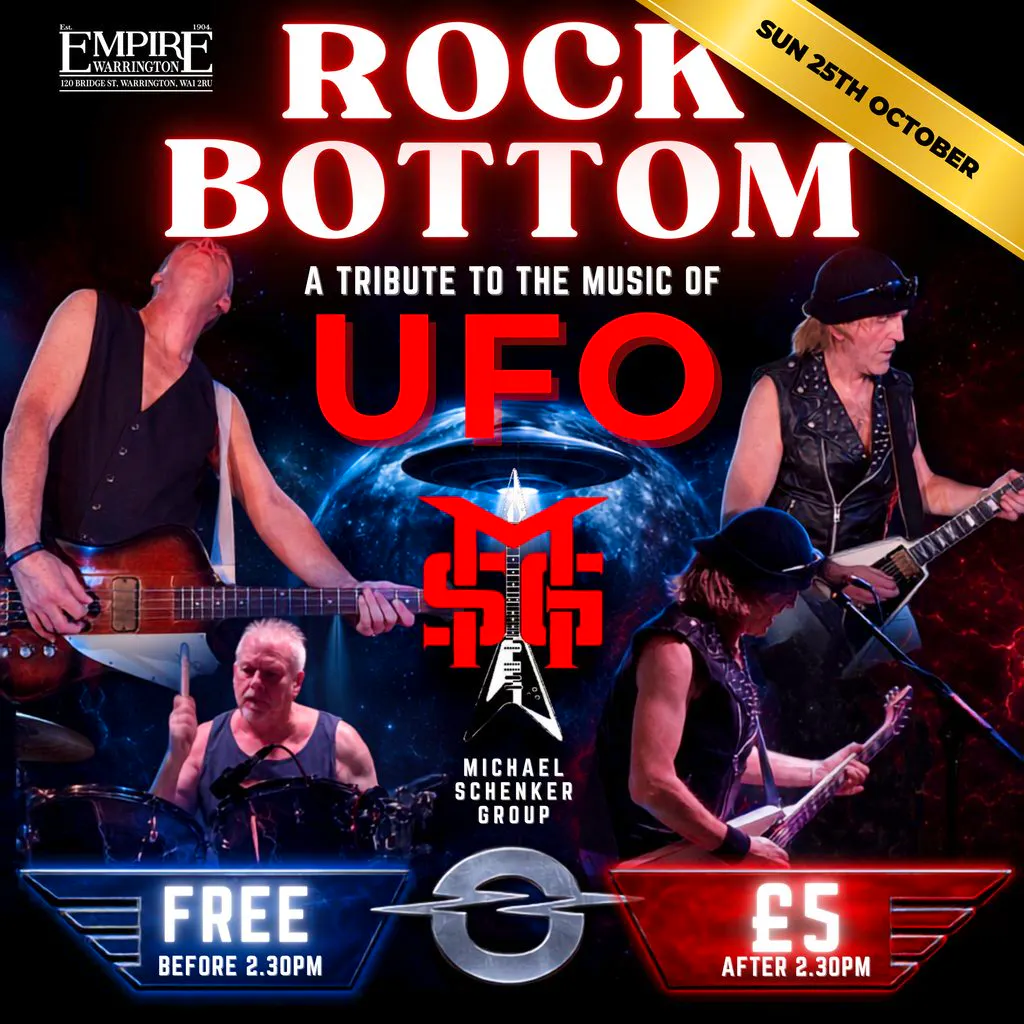 Ufo Tribute - Rock Bottom at Empire Warrington