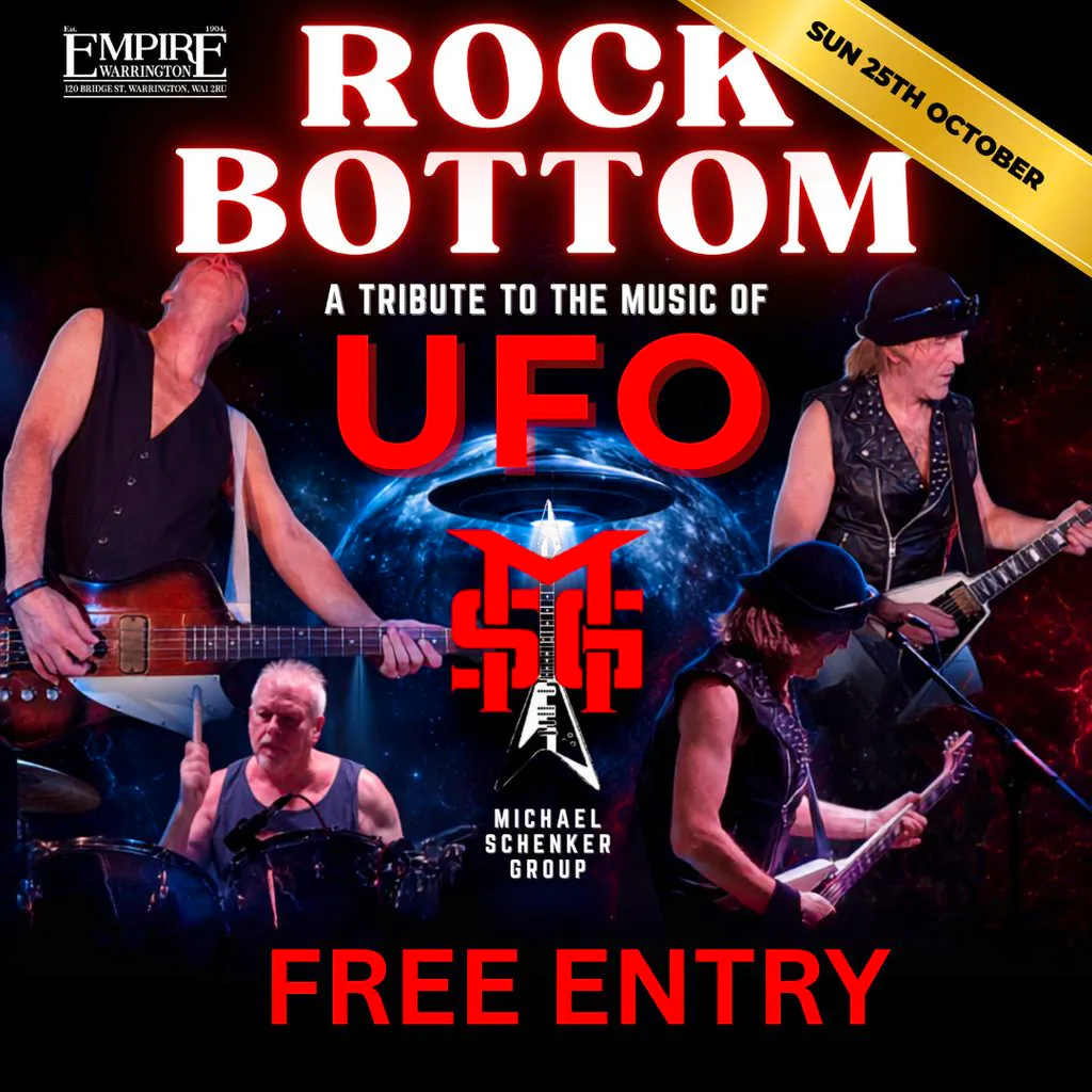 Ufo Tribute - Rock Bottom at Empire Warrington