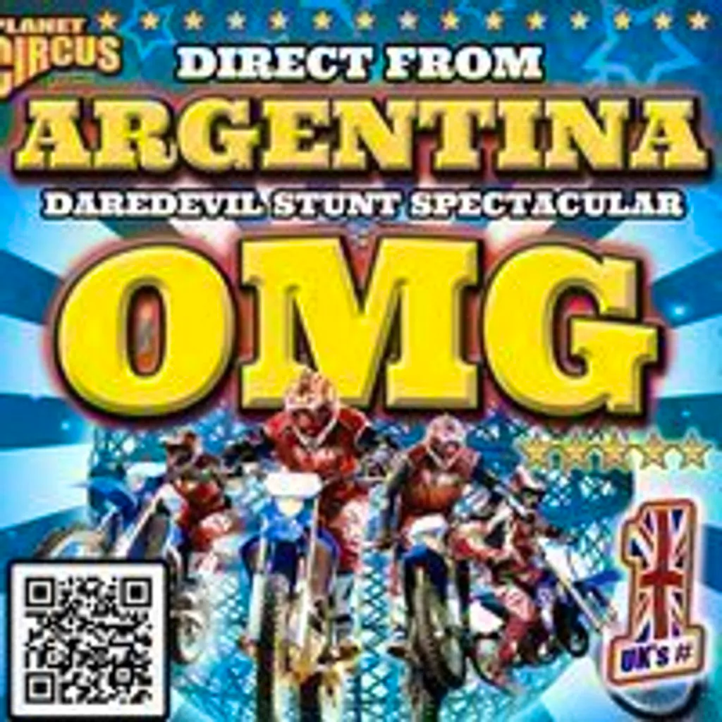 Planet Circus OMG presents - Daredevils Stunts OMG! Redcar at Planet Circus OMG Big Top
